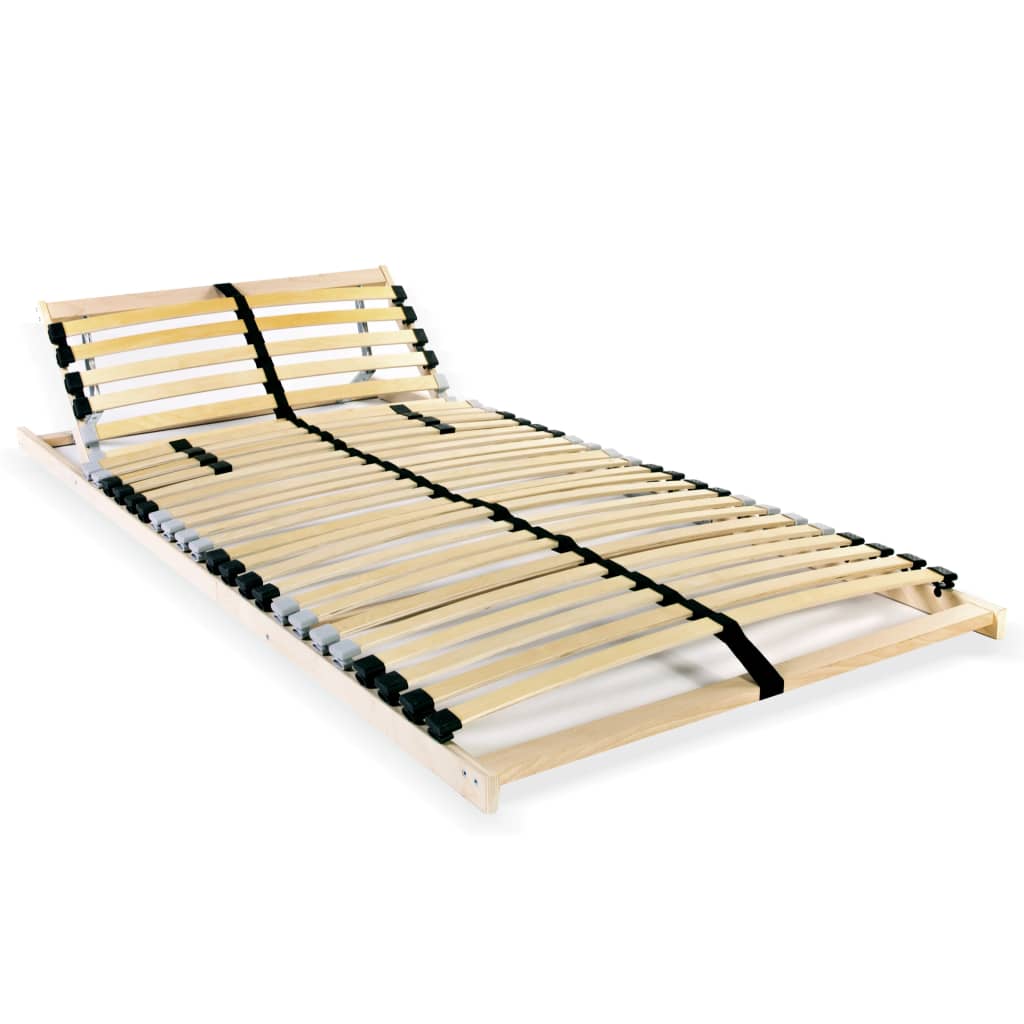 vidaXL Ламельна основа ліжка 28 ламелей 7 зон 90x200 см