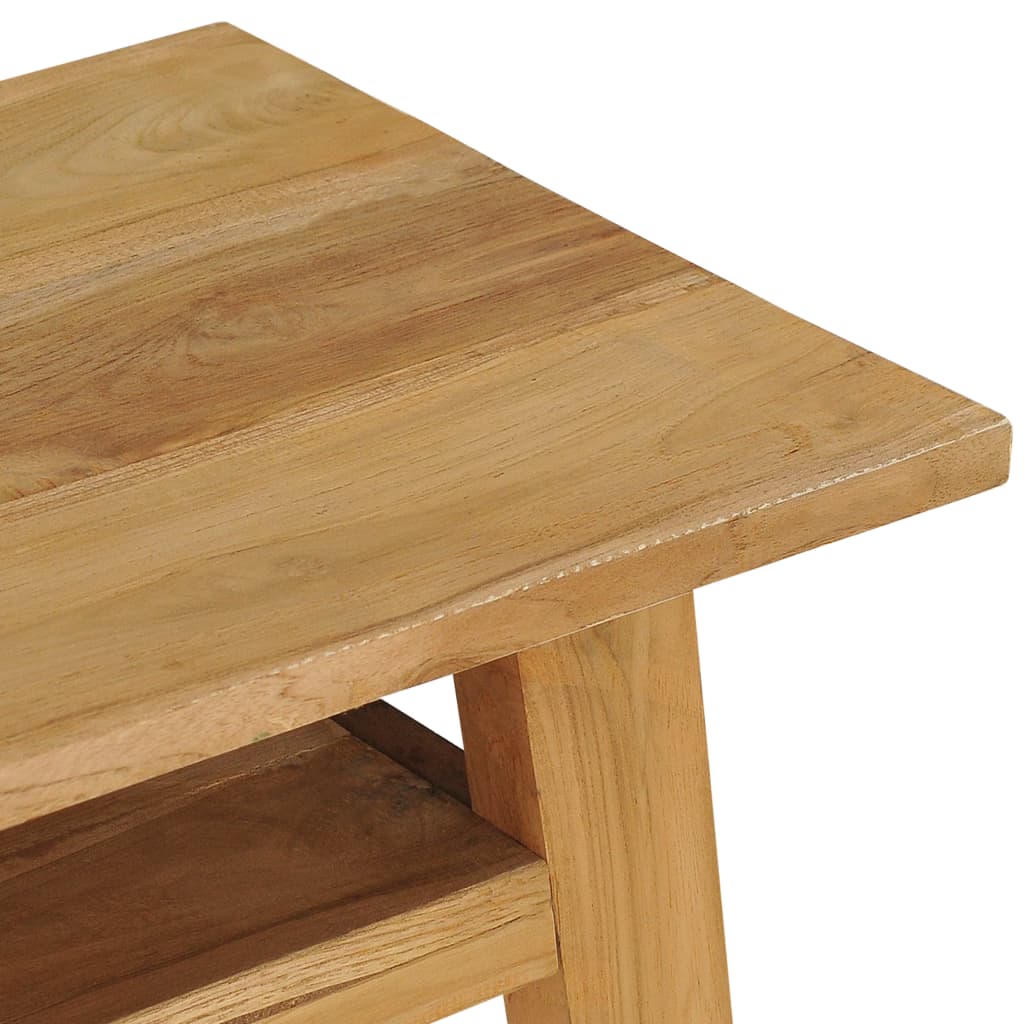 vidaXL Консольний стіл 120x35x75 см Масив тикового дерева